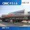 CIMC 50CBM Fuel Transport Aluminum Tank Trailer for sale