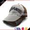 Custom Embroidery logo 100% cotton basebal caps