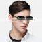 Top quality classic metal frame aviator pilot driving polarized sunglasses for man eyeglass eyewear