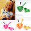 Household Daily Necessities Wholesale Beauty Mask Bowl Plastic Bowl Spoon Brush Stick Tool Kit Mixed Batch Five Colors Bowl