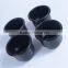 Black Recessed Plastic Cup Drink Can Holder with Drain