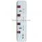 universal surge protector power strip with individual switch