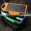 Solar power bank mobile phone solar charger for Samsung s6/7