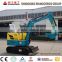 Chinese Cheap Famous 0.8 Ton Rubber Track Mini Canopy Hydraulic Crawler Excavator, High Quality , CE / ISO Certificate, XN08