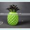 ceramic candy jar with pineapple shape jar