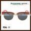 wood sunglasses half frame unisex wooden sun glasses
