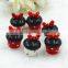 kawaii resin cup with dot and bows for kids home phone case resin cabochons accessories