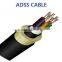 Dielectric Aerial Self-supporting outdoor 12 24 48 96 cores Fiber optic ADSS cable