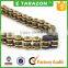 428 428H 520 530 X-ring Motorcycle Chain Gold Plated