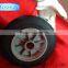 semi solid rubber wheel for mower tractor/tool cart/ wheelbarrow