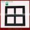 Wholesale acid free black double passe-partout for decoration picture photo frame