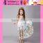 2016 fashionable beautiful girl white party dresses baby birthday party dresses for teenagers