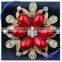 Crystal resin queen antique rhinestone brooch, cameo brooch wholesale