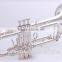 Silver Plated Trumpet Cheap Price Brass Body Material