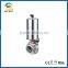 HF1B009 DN25 Pneumatic Stainless Steel Sanitary Low Price Butterfly Valve