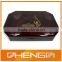 High Quality Black matte wooden tea box for gift(ZDL-W317)