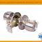 Privacy/bed/bath wood iron tubular lockset