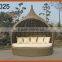 Outdoor KD Rattan Canopy Daybed With Cushion