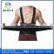 Top selling adjustable neoprene back support brace with double straps