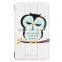 Embossed owl pattren case stand pu leather tablet cover case for Samsung Tab E 8.0