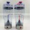 2016 electric Joyshaker bottle electric silver shaker rechargeable protein shaker accept customized color