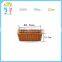 Wholesale custom high quality durable pp rattan synthetic wicker storage basket egg fruit picnic basket wicker