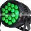 par led 18x10 waterproof dmx led par 64 rgb dmx stage lighting