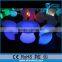 modern desgin led light cafe table and chairs , led garden table chair