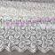 Wholesale african polyester lace wedding dress poly fabric