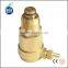Professional supplier brass vases casting inserts bell aluminum alloy 7071/2014/6061/6063/5052/7075 machining parts better price