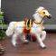 handcraft plush animal anal plastic race horses toys