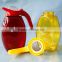 beautiful glass jug/pitcher jug/juice jug with color