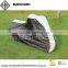 Deluxe All-Season Waterproof and Dustproof Motorcycle Cover (Black,silver, Large)