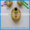 OEM brass copper precision casting gear parts