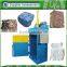 Rectangular plastic pet bottle baler machine