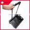 Collapsible Plastic PP Black Hand Luggage Trolley