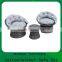 outdoor furniture rattan /wicker swivelling lounge chair sofa set (2 chairs+1 table)