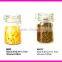 glass canister/glass container/glass jar/airtight glass jar