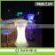 design LED commercial bar cocktail table/led table cocktail party furniture standing bar table