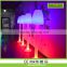 PE plastic rgb 16 colors floor lamp with battery for decoration