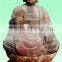 Oriental Indian Style Wooden Carved Buddism Statue Sakyamuni Statue