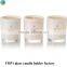 tea light holder Fresh Air Glass Jar Candles Tin