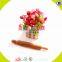 2017 hottest top sale green wooden rolling pin W02B030