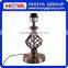 13" White Antique Brass LED Bulb Table Lamp Bedroom Night Light