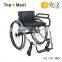 Rehabilitation therapy aluminum powder coating ultralight leisure manual sport training rugby defensive wheelchair