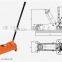 Auto using 1-10 ton mobile lift jack