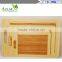 3pcOrganic bamboo cutting boards - large kitchen cutting board and wooden cheese board - wooden pallets and juice drip tray slot