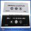 Woven Fashion Custom Organic Cotton Labels Iron on