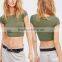 2016 Images of Ladies Casual Cap Sleeve Seamless Cami Tops and Blouses for Women HST7814