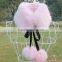 Faux fox fur cape collar faux ball scarf muffler scarf multicolor